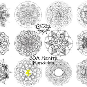 GOA Mantra Mandalas - Coloring Calendar