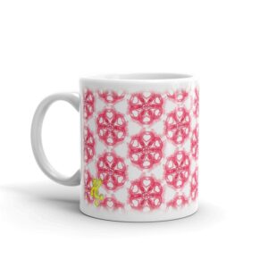 Red Alien Invasion Mug