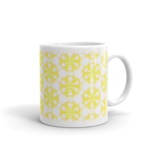 Yellow Alien Invasion Mug