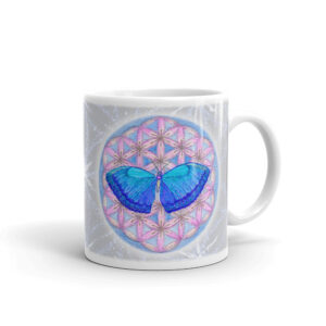 Cosmic Butterfly of Life Mug