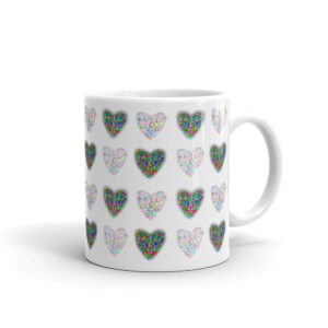 cHearts Pattern Mug