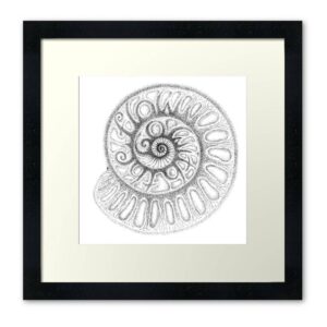 Go with the Flow art print