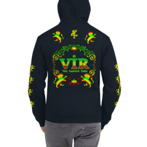 Very Important Rasta Zip Hoodie