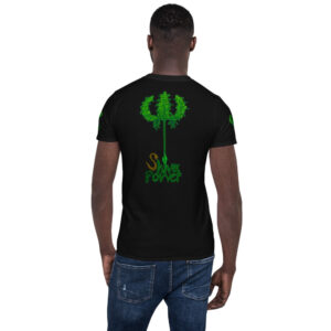 Shiva Power Trishul T-Shirt with sleeve print