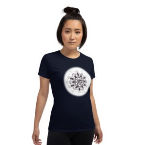 Cats Reincarnation Mandala Women T-shirt