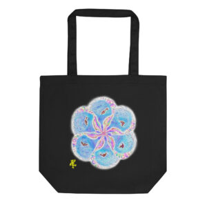 Dolphin Waves Eco Tote Bag