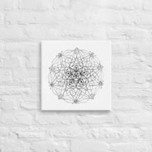 Star Flower Canvas
