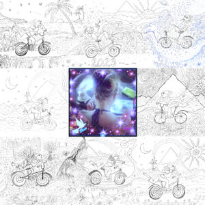 Bicycle Day Coloring Pages