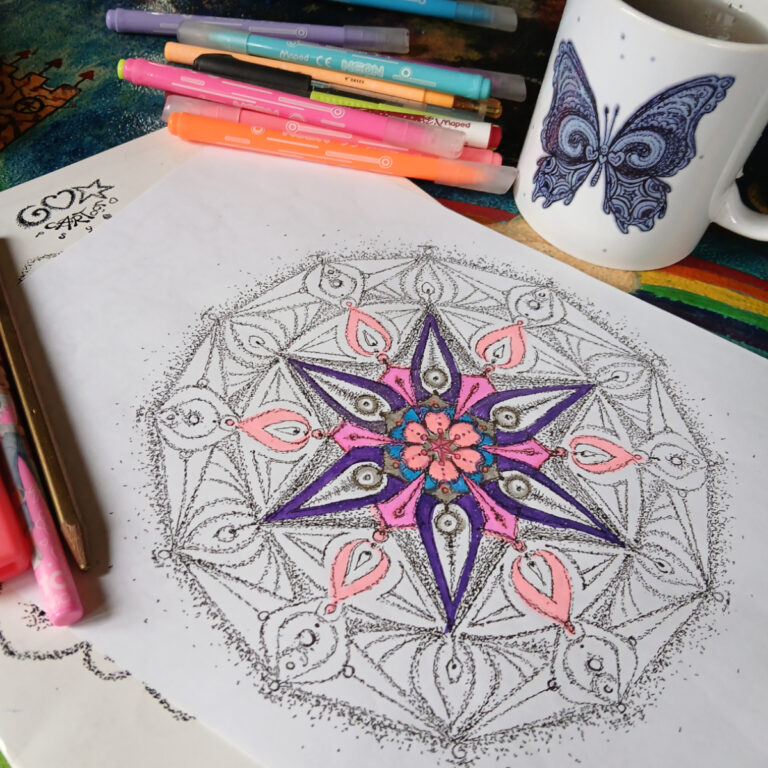tea time coloring
